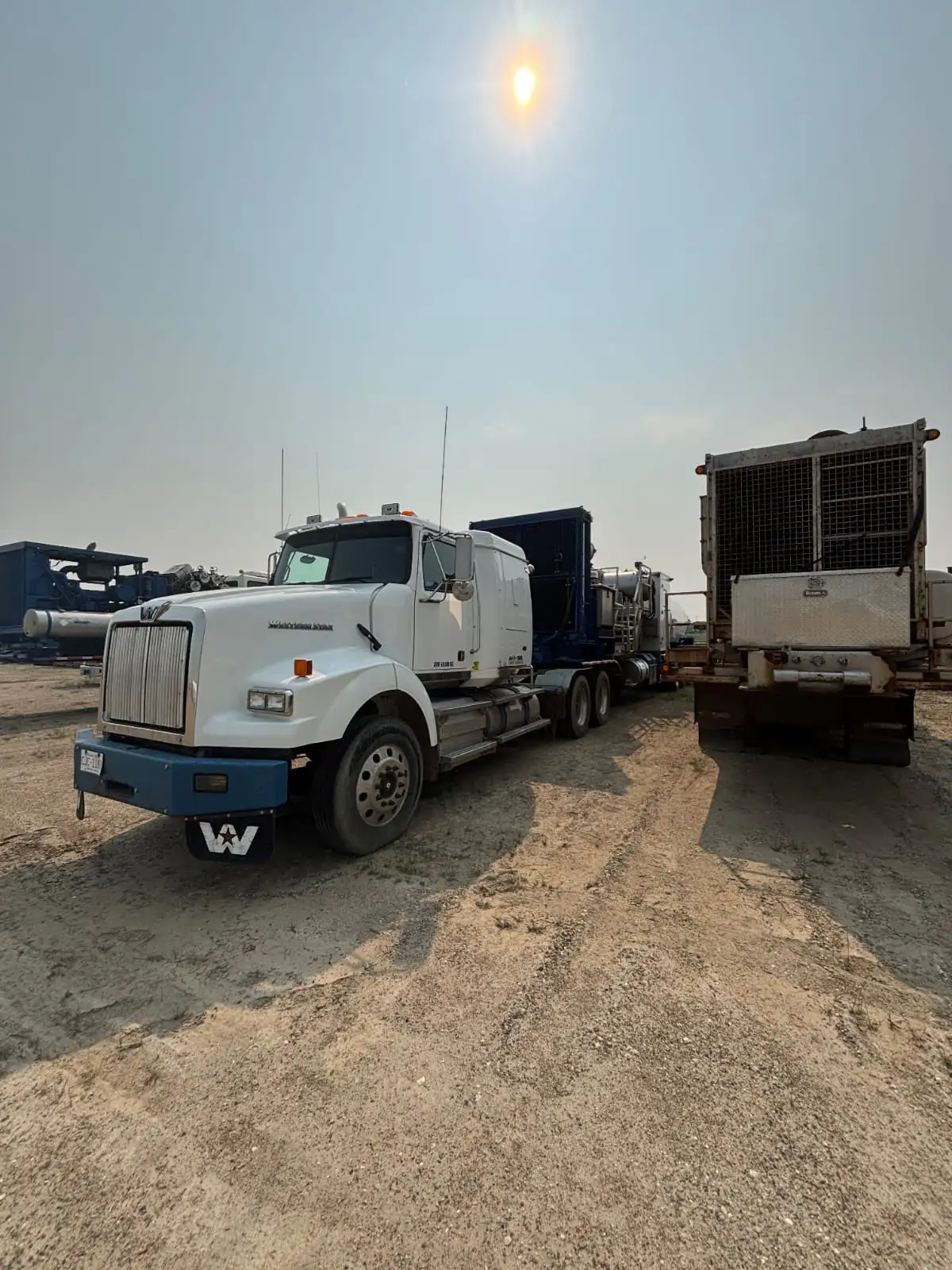 2005 Hydra Rig 840k Direct Fired Nitrogen Pump with Optional 2011 Western Star, With Hydraulic Wet Kit