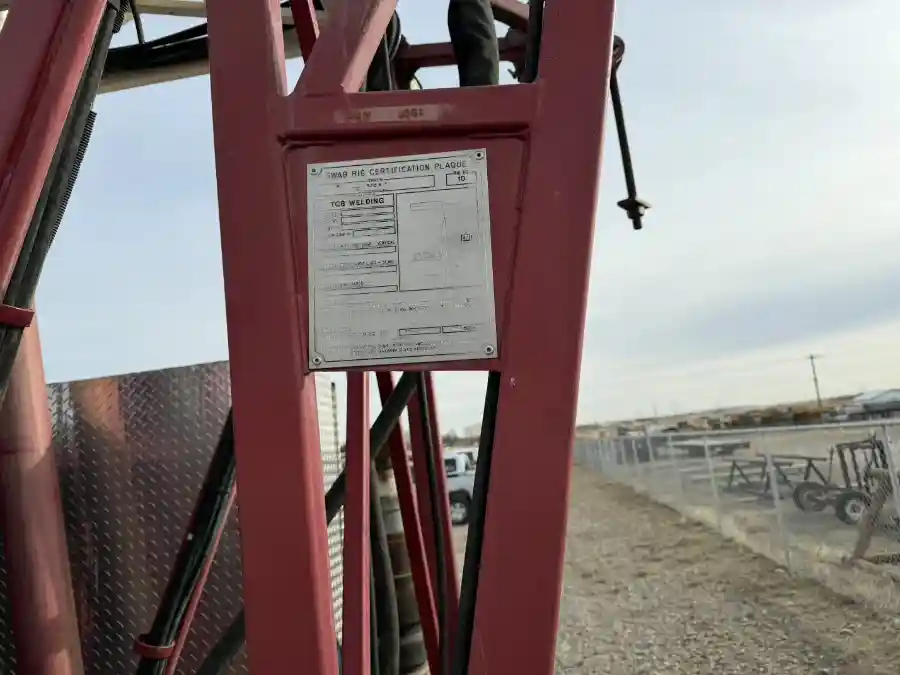Scabbling Rig Swab Rig 10 - Canada Oilfield Equipment